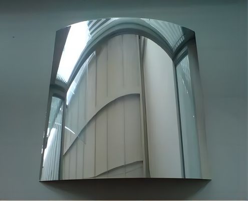 1085 Fabrication de feuilles de miroirs en aluminium anodisé terminée