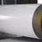 Alliage 3105 Couleur blanche 22 Gauge 0,65 mm Épaisseur 300 mm Large PE bobine d'aluminium prépeint pour la fabrication de gouttières