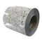 Décoration de sol en aluminium revêtu de couleur en bobine/feuille/plaque avec veine de marbre/bois