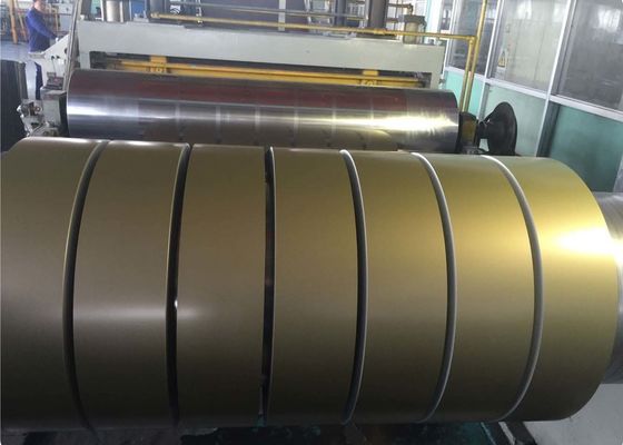 Alliage 3003 bande d'aluminium couleur argentée enduit bobine d'aluminium 1,00 mm épaisseur 30 mm largeur utilisée pour la fabrication de lettres de canal