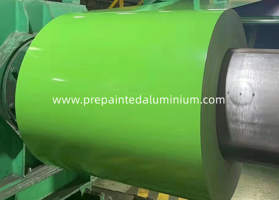 PE / PVDF / SMP Prépeint en aluminium bobine feuille d'aluminium décorative pour le toit de l'entrepôt