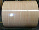 3105 L'alliage de bois de type PPAL enroulé en couleur en aluminium pour les toits et les murs
