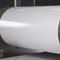 2 tonnes métriques Poids de bobine Feuille d'aluminium revêtue de couleur avec finition blanche brillante