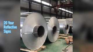 Panneaux routiers durables, réflectivité de 20 ans