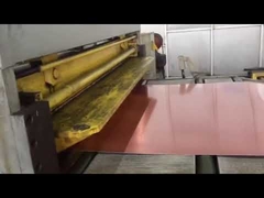 0.1 mm - 2.5 mm épaisseur Feuille d'aluminium prépeinte pour vitrines / panneaux publicitaires