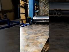 Aluminium de couche de peinture de PVDF avec le traitement de couleur de vert de patine sur la surface métallique