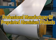 Produits professionnels d'Of Prepainted Aluminum de fabricant de Chine