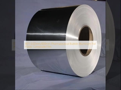 8011 0,02mm/800mm Film composite plastique aluminium pharmaceutique bulle