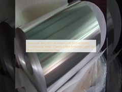 Feuille d'aluminium 8011 en alliage d'aluminium (0,02 à 0,04 mm, largeur personnalisable, couche réfléchissante double face) pour coussin d'isolation automobile