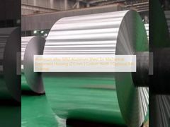 Feuille d'aluminium en alliage d'aluminium 5052 pour boîtier d'équipement mécanique (2,0 mm | Largeur personnalisée | Revêtement RAL en option)