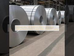 Plaque d'aluminium en alliage d'aluminium 1100 pour panneau de caisson lumineux publicitaire (0,7 mm | Largeur personnalisée | Revêtement en option)