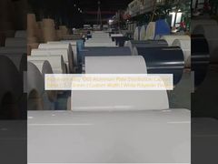 Panneau d'armoire de distribution en plaque d'aluminium 1060 en alliage d'aluminium (1,5 à 2,0 mm | Largeur personnalisée | Finition en polyester blanc)