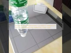 Bobine en alliage d'aluminium 1100, matériau réflecteur (0,5 mm | Largeur personnalisée | Couche d'oxyde à haute réflectivité)