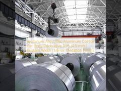 L'alliage d'aluminium 1060 bobine d'aluminium pour le garniture décorative de la carrosserie de la voiture (0,5 mm) ♪ largeur personnalisée ♪ finition d'oxydation du miroir