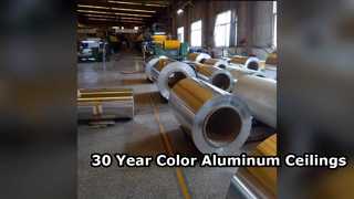 Le plafond en aluminium durable couvre la couleur de 30 ans