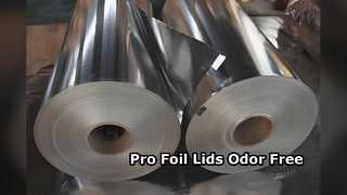 Pro couvercles pour boissons laitières du papier d'aluminium 8011