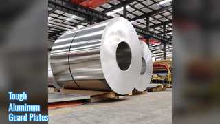 Garde de convoyeur à plaques en aluminium durable 2,0 mm