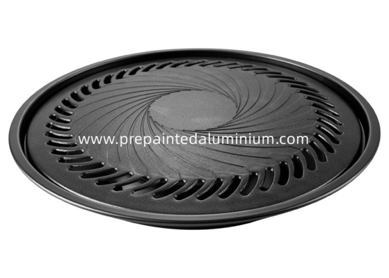bobine en aluminium enduite d'une première couche de peinture par téflon épais de bâton de 0.8mm non anticorrosion pour la casserole de gril