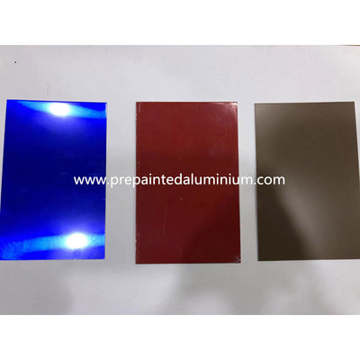 Bobine en aluminium de feuille peinte par PE pour la gouttière de production