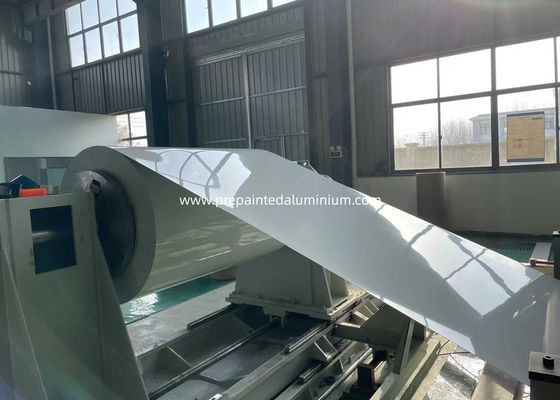 Bobine en aluminium enduite de couleur de l'en cuivre 3005 H18 pour former des tuiles de toiture