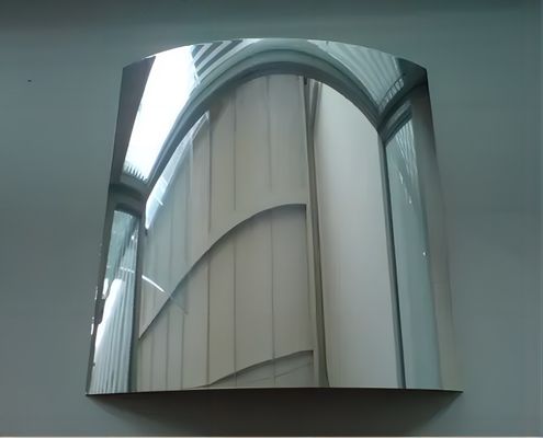 1085 H22 0,8 mm moulin à feuilles de miroirs en aluminium anodisé Finition