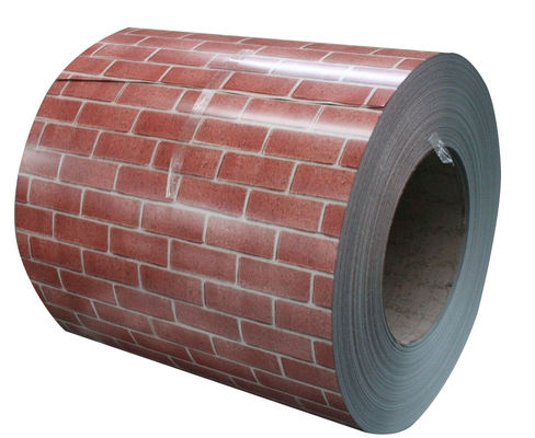 Alloy 3004 0,30- 1,50 mm Épaisseur de brique PPAL bobine d'aluminium prépeinte Produit ACP