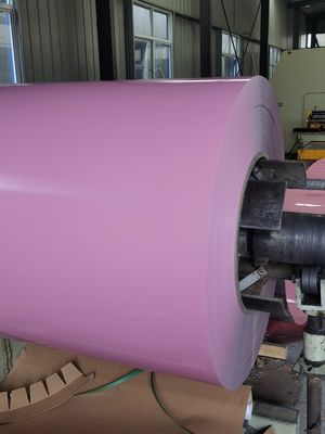 Coil d'aluminium prépeint anti rayures utilisé pour les toits et murs ondulés