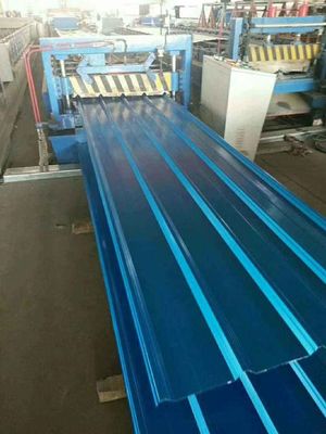 24 Gauge X 914mm AA3003 / 3004 Coloris corrugé en aluminium prépeint pour les matériaux de toiture et de revêtement de mur