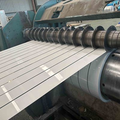 Alliage 3003 H24 160 mm Largeur 1,00 mm bande d'aluminium de couleur argentée utilisée pour les lettres de canal