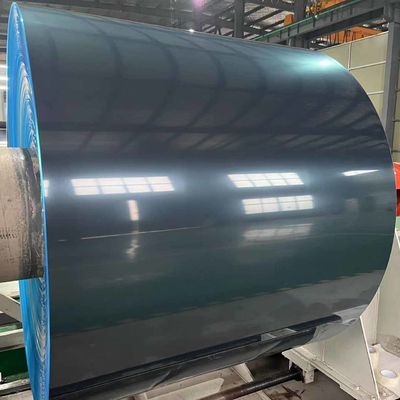 Alliage 3003 Ral 7047 PVDF feuille d'aluminium laqué 0,75 mm x 48' bobine d'aluminium prépeinte pour mur de rideau