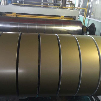 Alloy3105 0,25*173mm Anti-rayures PE de couleur bande d'aluminium prépeinte pour le rideau de fermeture de porte à rouleaux