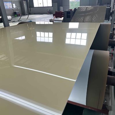 Plaque d'aluminium revêtue de couleur de qualité supérieure pour panneaux d'appareils électroménagers