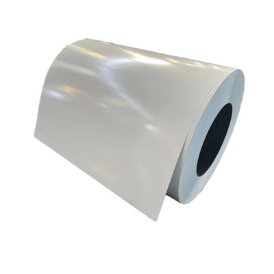 Alliage 6061 Matériau métallique en bobine d'aluminium prépeint / revêtu de couleur pour panneau composite