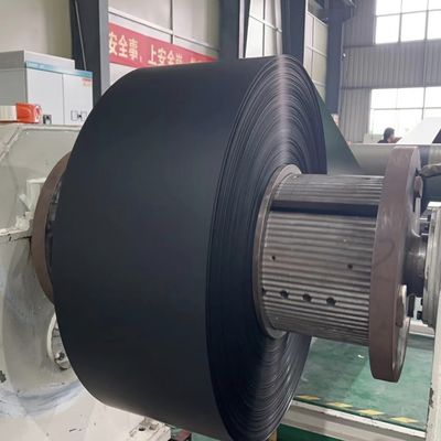 Coil d'aluminium recouvert de couleur prépeint noir de 0,6 mm pour bande transporteuse de ligne de débit