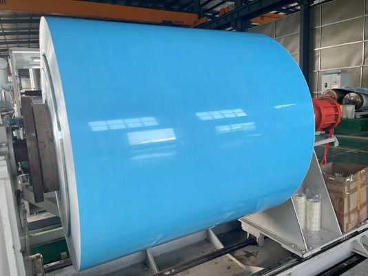 Fabrication à froid laminé 1000-8000 série bobine d'aluminium revêtue de couleur pour les matériaux de toiture et de mur