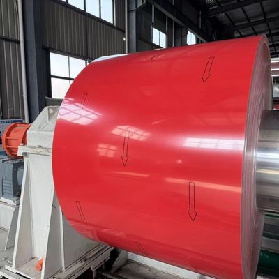 Matériau de construction bobine en alliage d'aluminium pour rideaux Raf