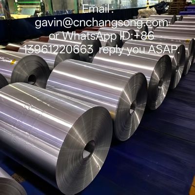 A8011 0,6 mm/1250 mm Feuille d'aluminium de couleur pratique et durable pour emballage flexible