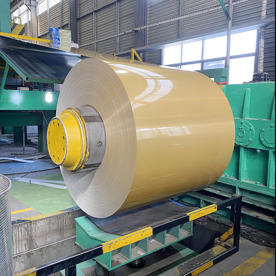 0.7*1300mm Série 3003 bobine d'aluminium prépeinte pour épaisseur personnalisée et feuille d'aluminium revêtue de couleur standard GB/T3830-2006