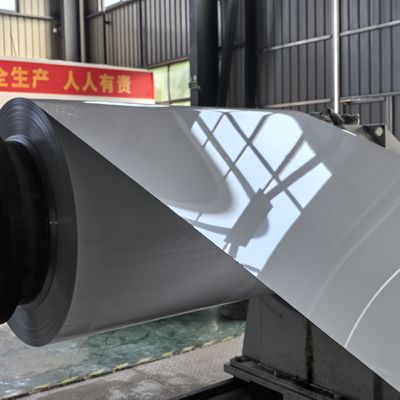Produire du plastique d'aluminium composite de type ACP, alliage 1060 H24 0,20 mm X 1000 mm Ral 9016 feuille d'aluminium revêtue de couleur