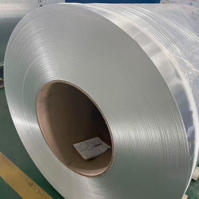 Coil d'aluminium laqué de couleur transparente AA3003 H24 0,3 mm Épaisseur utilisée pour la croûte du condensateur