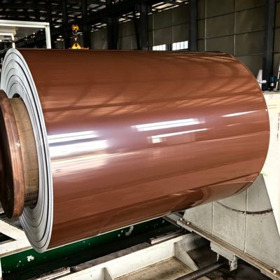 L'aluminium prépeint en bobine couleur revêtue de feuille d'aluminium 0,6 mm d'épaisseur
