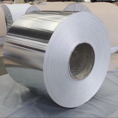 Bobine d'aluminium 1060 0,1 mm/1200 mm Feuille d'aluminium ultra-mince pour l'estampage de coques de condensateurs électrolytiques
