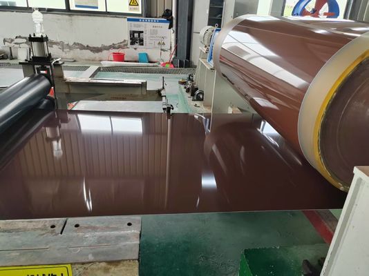 Bobine d'aluminium prélaquée 1060 H24 0,6 mm d'épaisseur pour la décoration intérieure