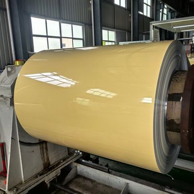 Tôle d'aluminium AA3003 de couleur Ral, épaisseur 0,5 mm, utilisée pour les toitures de bâtiments