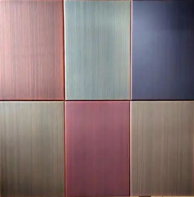 AA5083 Traitement de surface brossé Bobine d'aluminium prélaquée