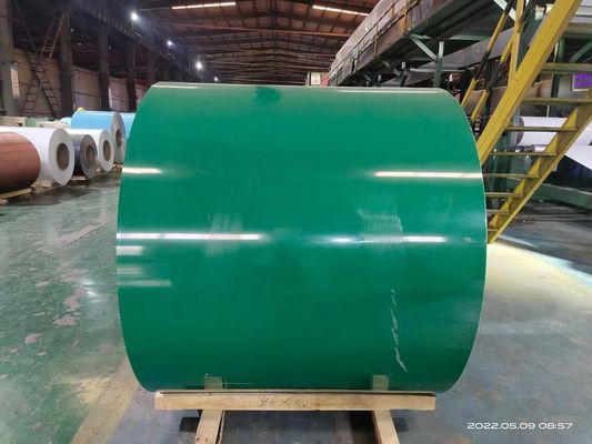 AA3003 H24 1.0MM Bobine d'aluminium prélaquée pour toiture de bâtiment d'usine