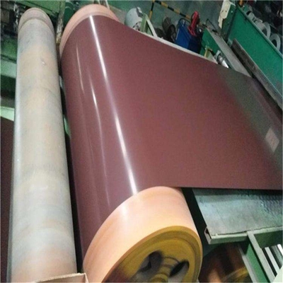 ALLOY3105 0,28 mm d'épaisseur 133 mm de large bande d'aluminium de peinture anti-rayures de large