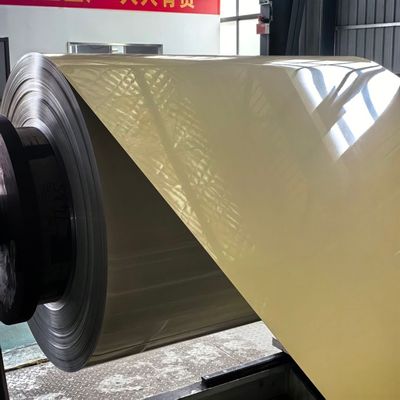 Bobine d'aluminium prélaqué 3003 0,19 mm pour couvercles de poignées de garde-robe