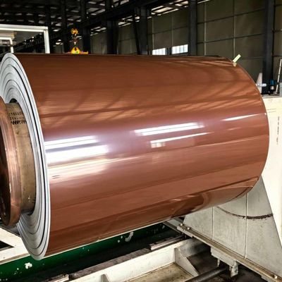Tôle d'aluminium prélaquée haute performance pour toitures et bardages commerciaux