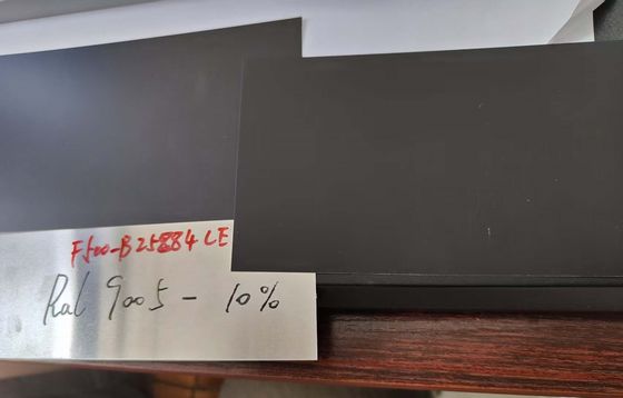 Bobine en aluminium pré-peinte en alliage d'aluminium 3105, couleur mate épaisse de 2.00mm Ral 9005 PVDF pour panneau de façade de murs rideaux